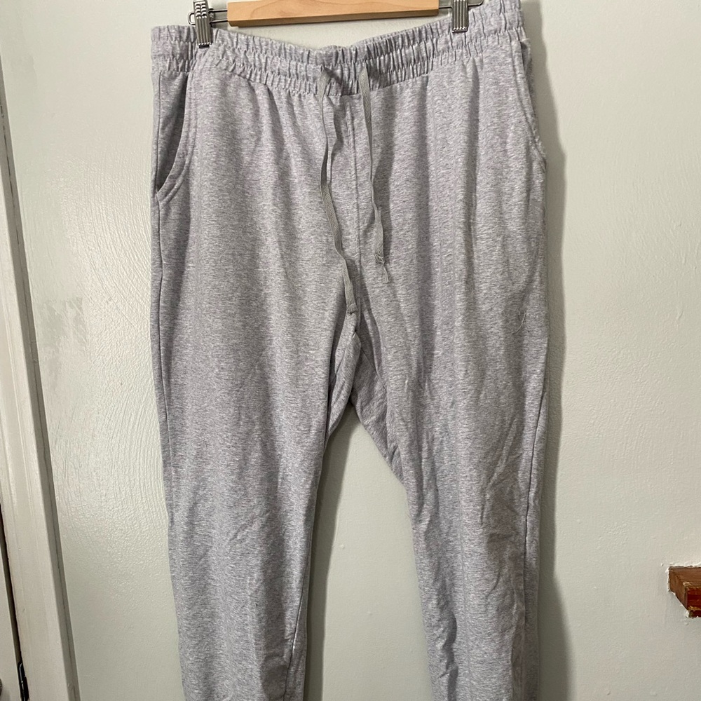 BaLeaf Gray Jogger Style Pants